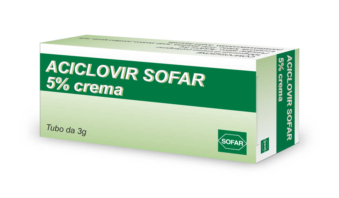 ACICLOVIR (ALFASIGMA)*crema derm 3 g 5%