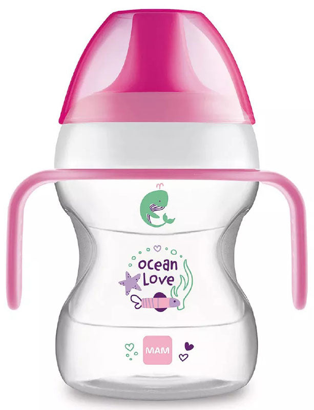 MAM LEARN TO DRINK CUP 190 ML 6+ RIGID SPOUT FEMALE