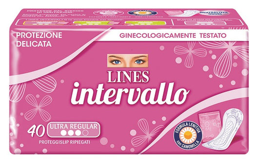 PROTEGGISLIP LINES INTERVALLO RIPIEGATO 40 PEZZI