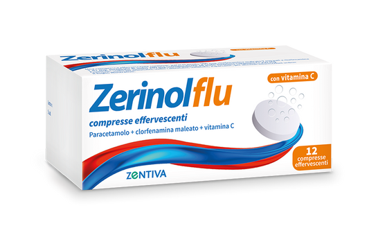 ZERINOLFLU COMPRESSE EFFERVESCENTI