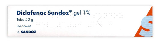 DICLOFENAC SAND 1% GEL USO TOPICO 50 G