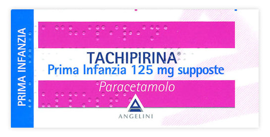 TACHIPIRINA*PRIMA INFANZIA 10 supp 125 mg