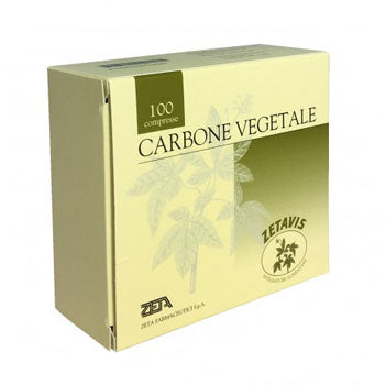 ZETAVIS CARBONE VEGETALE 100 COMPRESSE