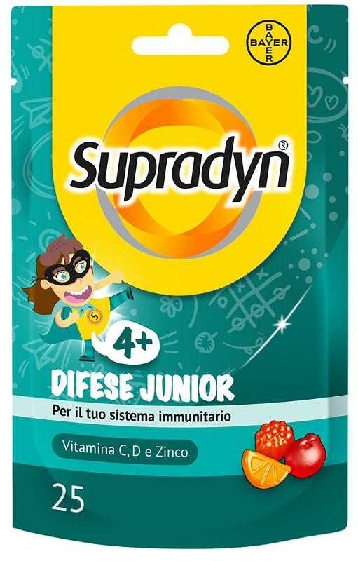 SUPRADYN JUNIOR DEFENSES 25 CANDIES