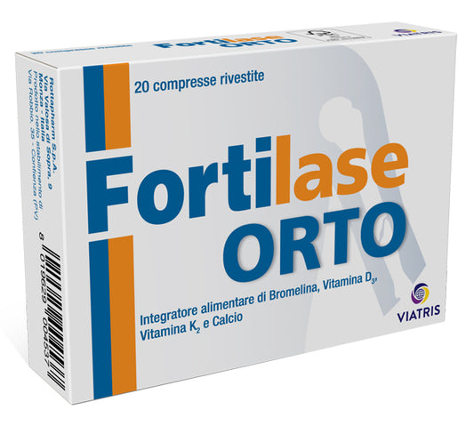 FORTILASE ORTHO 20 COATED TABLETS