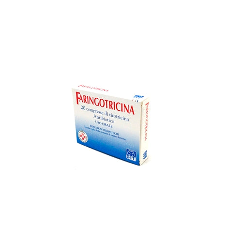 FARINGOTRICINA 2,5 MG COMPRESSE ORODISPERSIBILI