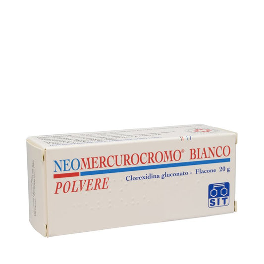 NEOMERCUROCROME WHITE POWDER 20 G BOTTLE