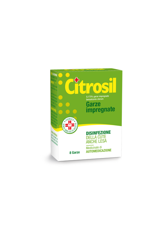 CITROSIL 0,175 % GARZE IMPREGNATE