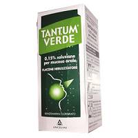 TANTUM VERDE "0,15% SOLUZIONE PER MUCOSA ORALE"FLACONE NEBULIZZATORE 30 ML"