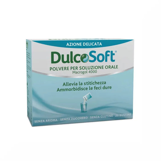 DULCOSOFT POLVERE PER SOLUZIONE ORALE 20 BUSTINE