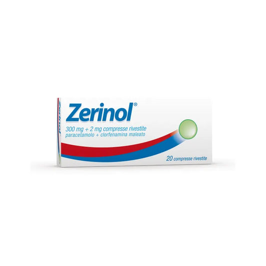 ZERINOL 300 MG + 2 MG COMPRESSE RIVESTITE