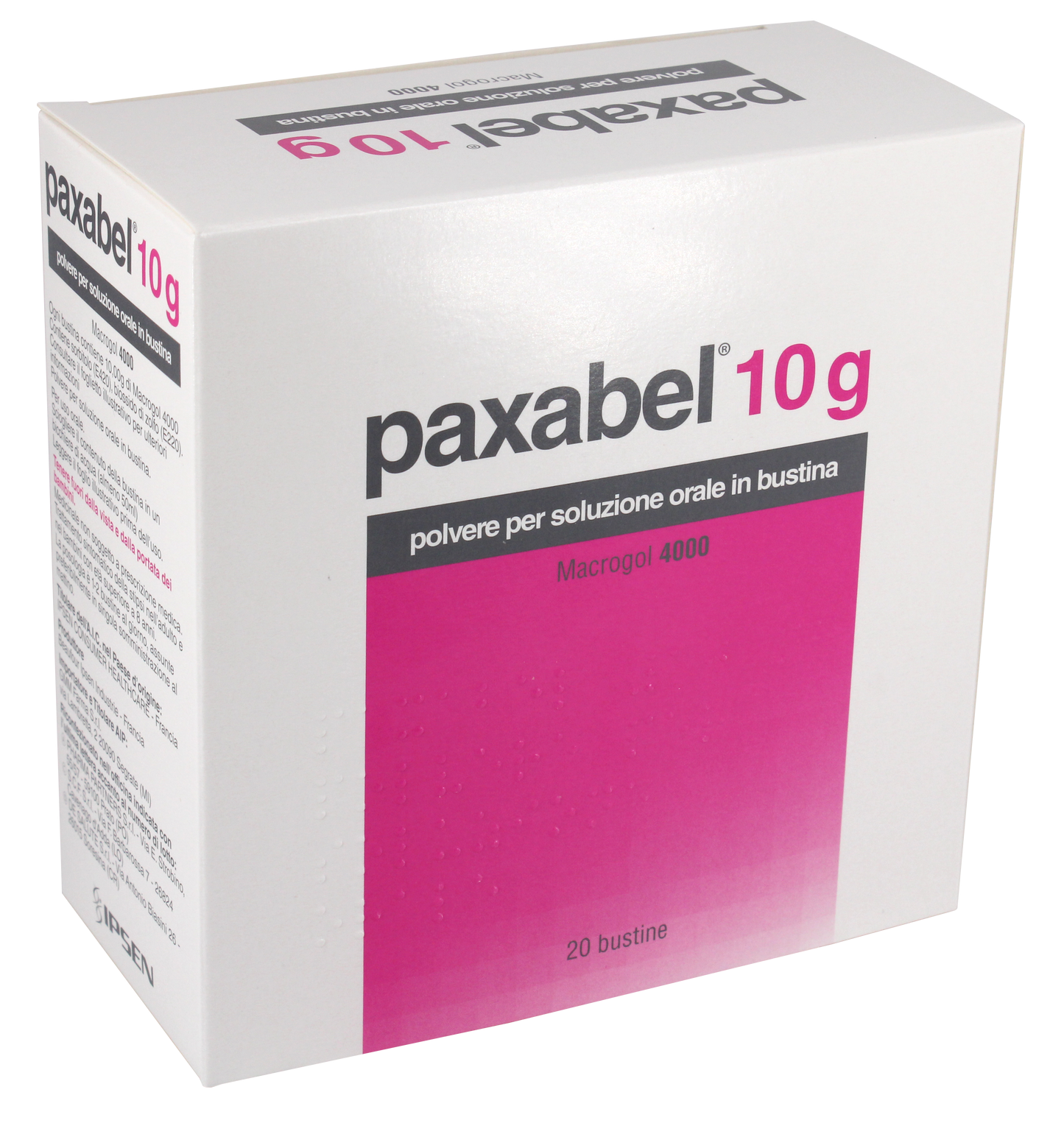 PAXABEL 10 G POLVERE PER SOLUZIONE ORALE 20 BUSTINE