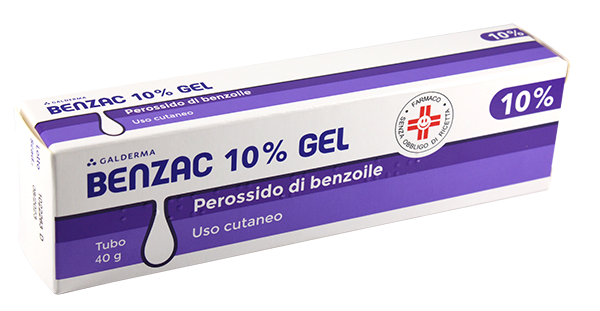 BENZAC 10% GEL TUBO 40 G
