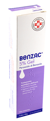 BENZAC 5% GEL TUBO 40 G