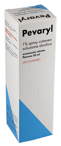 PEVARYL 1% SPRAY CUTANEO SOLUZIONE ALCOLICA FLACONE 30 ML