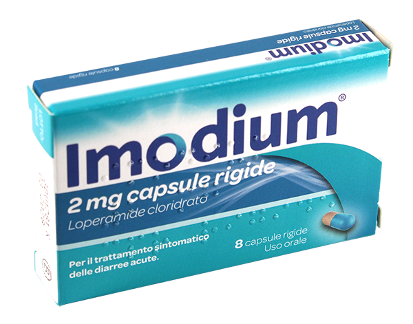 IMODIUM 2 MG HARD CAPSULES 8 CAPSULES