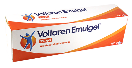 VOLTAREN EMULGEL 1% GEL 100 G TUBE