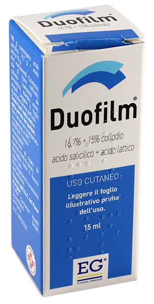 DUOFILM 16,7% + 15% COLLODIO FLACONE DA 15 ML