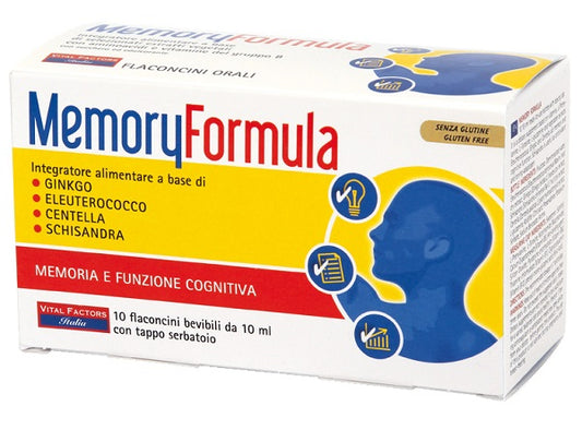 MEMORY FORMULA 10 FLACONCINI 10 ML