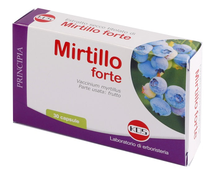 MIRTILLO FORTE ESTRATTO SECCO TITOLATO 30 CAPSULE