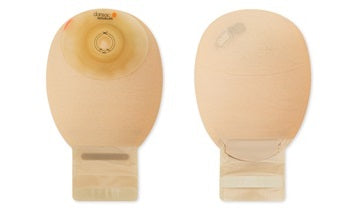 DANSAC NOVALIFE 1 ONE-PIECE ILEOSTOMY BAG OPEN SOFT CONVEX EASYVIEW MIDI OPAQUE CUTTABLE 15-34 MM CAPACITY 540 ML VELCRO CLOSURE 10 PIECES