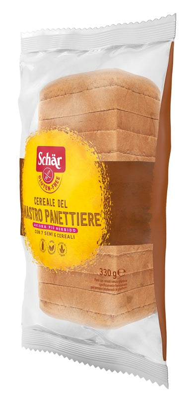 SCHAR CEREALE DEL MASTRO PANETTIERE PANE CON CEREALI SENZA LATTOSIO 330 G