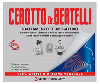 DR. BERTELLI THERMO-ACTIVE PATCH 3 PIECES