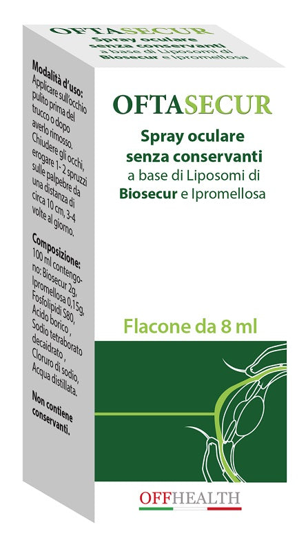 OFTASECUR BIOSECUR SPRAY OCULARE 8 ML
