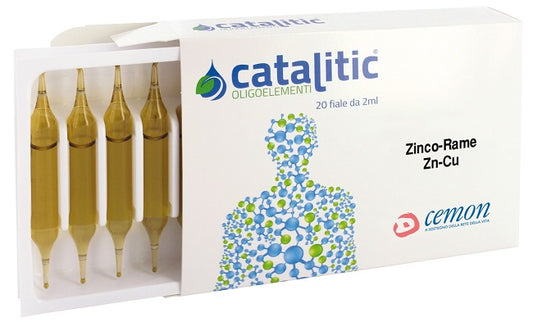 CATALITIC OLIGOELEMENTI ZINCO RAME ZN-CU 20 FIALE 2 ML