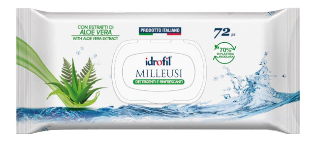 IDROFIL MULTIPURPOSE WIPES 72 PIECES