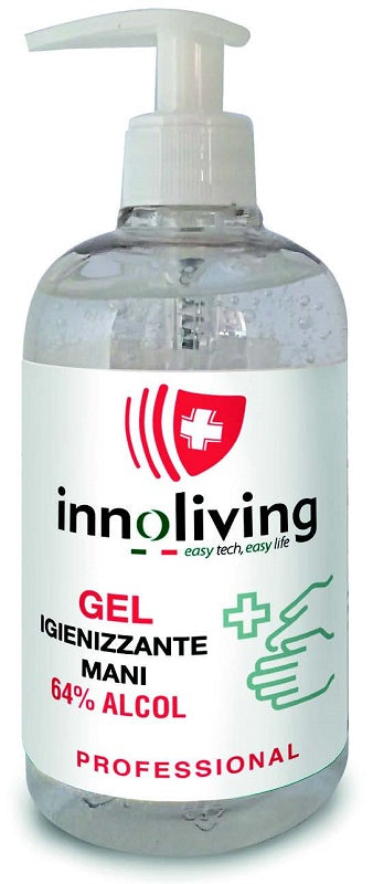 INNOLIVING HAND SANITIZING GEL 64% ALCOHOL 500 ML