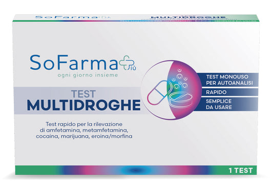 SOFARMAPIU' RAPID MULTI-DRUG SELF-DIAGNOSTIC TEST
