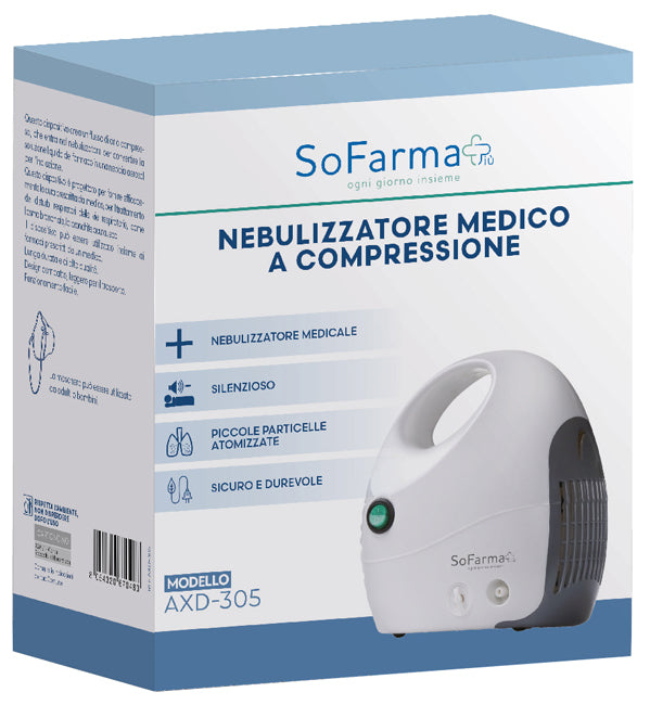 SOFARMAPIU' COMPRESSION MEDICAL NEBULIZER