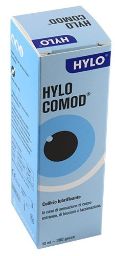 HYLO COMOD EYE DROPS SODIUM HYALURONATE 1% 10 ML BOTTLE