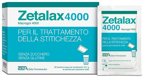 ZETALAX 4000 20 SACHETS OF 10.7 G