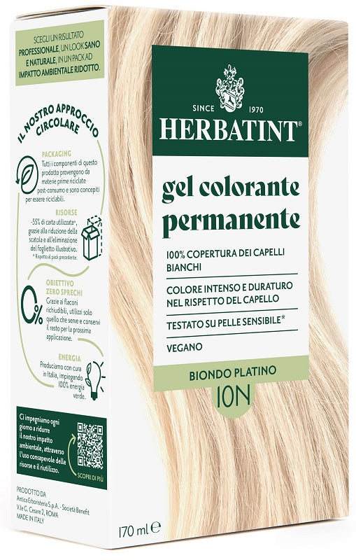 HERBATINT 10N PLATINUM BLONDE 170 ML