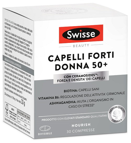SWISSE STRONG HAIR WOMEN 50+ 30 TABLETS