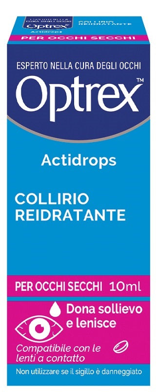 OPTREX ACTIDROPS REHYDRATING EYE DROPS FOR DRY EYES 10 ML