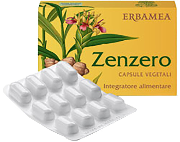 ERBAMEA GINGER 24 VEGETABLE CAPSULES