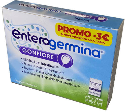 ENTEROGERMINA SWELLING 10 SACHETS 4 G PROMO