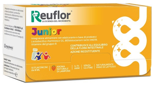 REUFLOR JUNIOR 10 FLACONCINI 8 ML