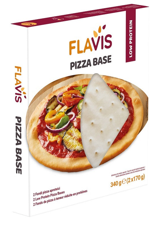 FLAVIS PIZZA BASE 2 FONDI PIZZA APROTEICI DA 170 G