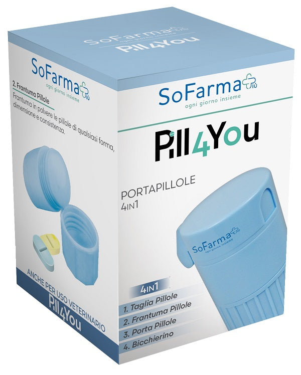 PILL4YOU PORTAPILLOLE 4 IN 1 SOFARMAPIU'