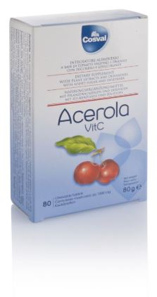 Acerola Vitamin C 80 Tablets
