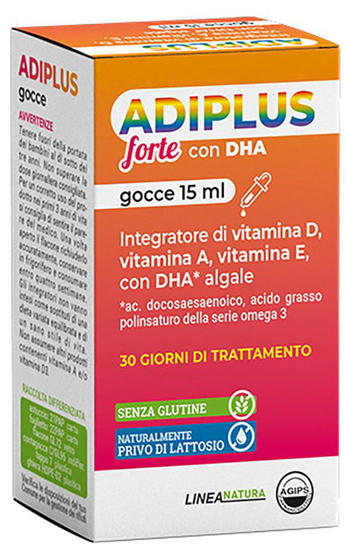 ADIPLUS FORTE CON DHA GOCCE FLACONCINO 15 ML