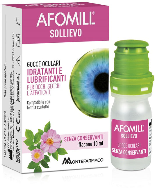 AFOMILL RELIEF EYE DROPS EYE RELIEF 10 ML
