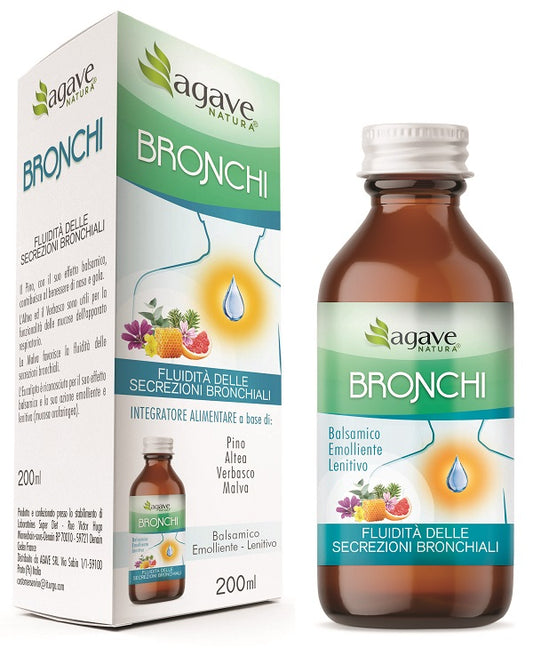 AGAVE NATURA SCIROPPO BRONCHI 200 ML