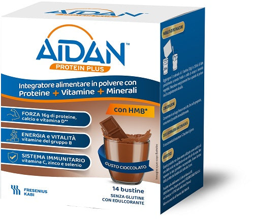 AIDAN PROTEIN PLUS CHOCOLATE 14 SACHETS
