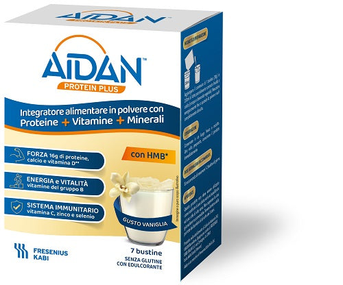 AIDAN PROTEIN PLUS VANILLA 7 SACHETS
