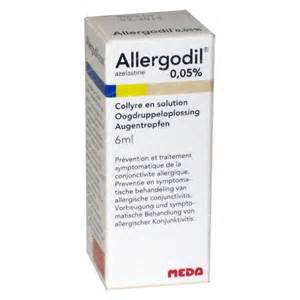 ALLERGODIL 0.5 MG/ML EYE DROPS SOLUTION 1 BOTTLE OF 6 ML
